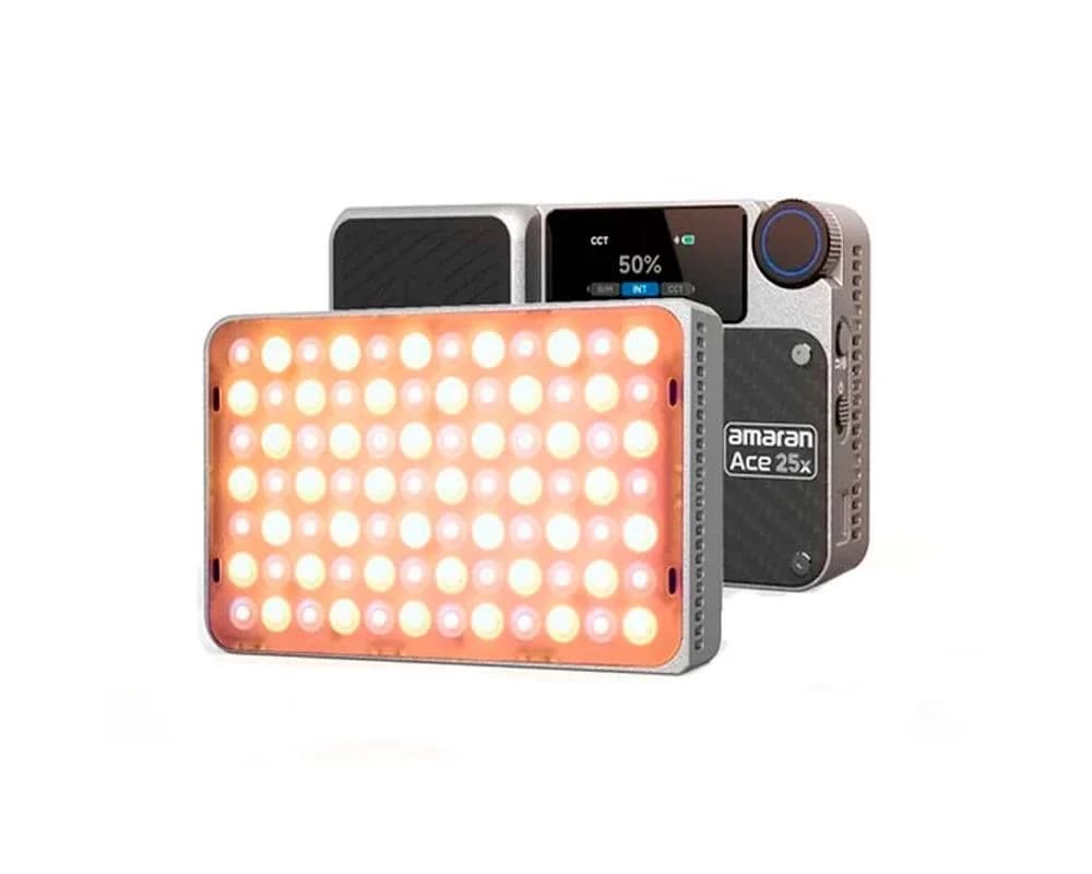Накамерне LED світло Aputure Amaran Ace 25x (Charcoal) (Bi-color)